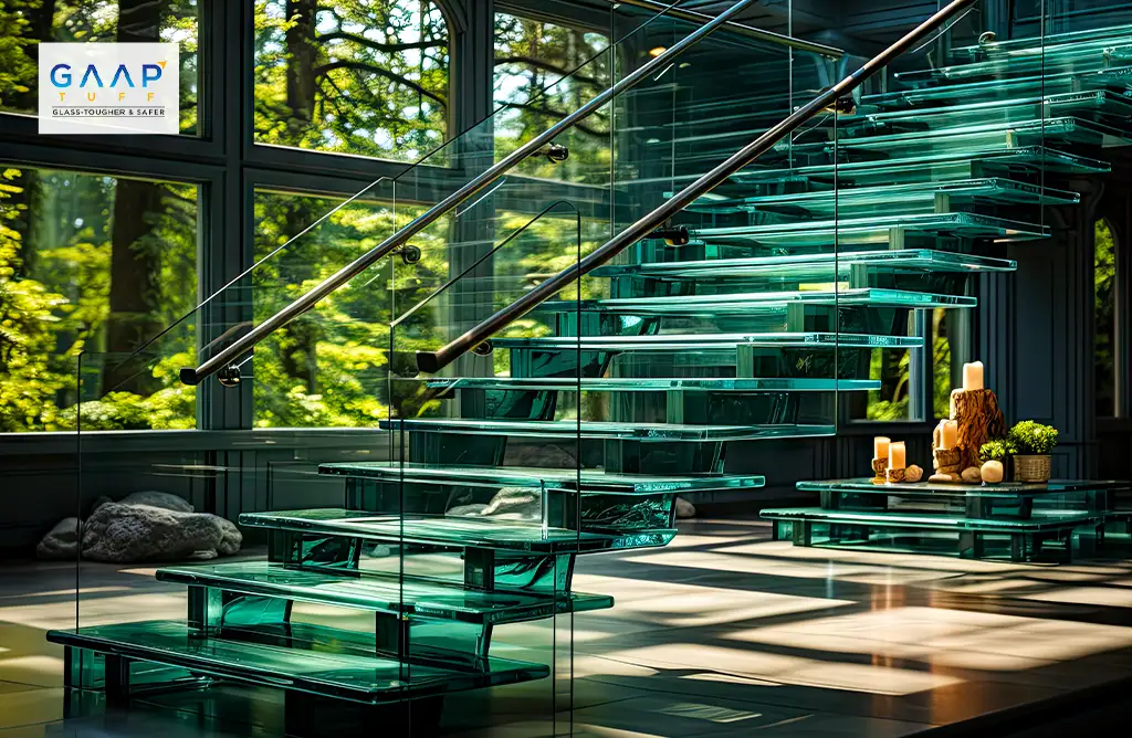 Glass Railing is Ideal for Both Indoor and Outdoor Applications