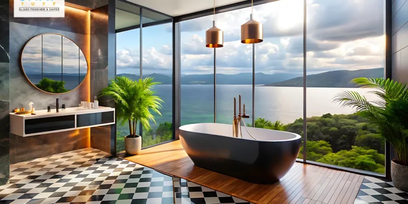 Glass Shower Cubicle Looking Clean and Clear