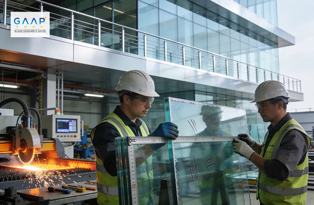 Tempered Glass Inspection in the Factory