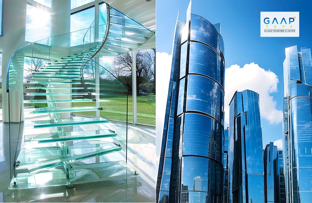 Glass Railing for Commercial Buildings