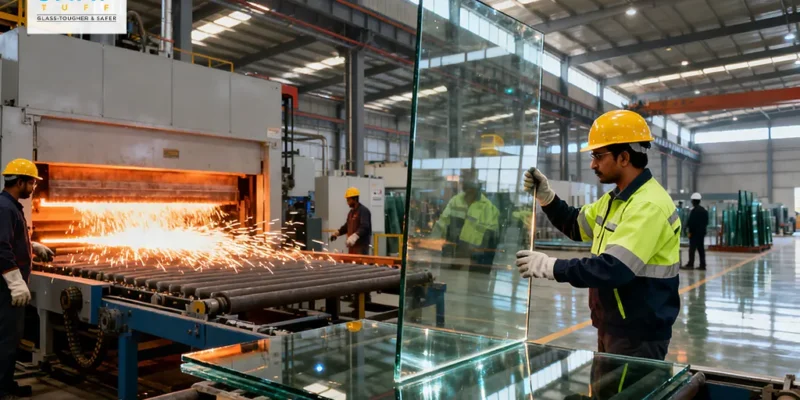 Toughened Glass Production at GAAP TUFF Processing Unit