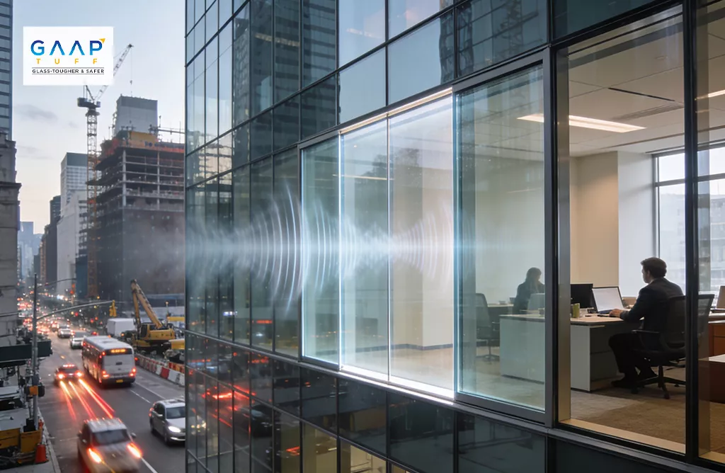 Noise Reduction Double Glazed Glass for Commercial Spaces