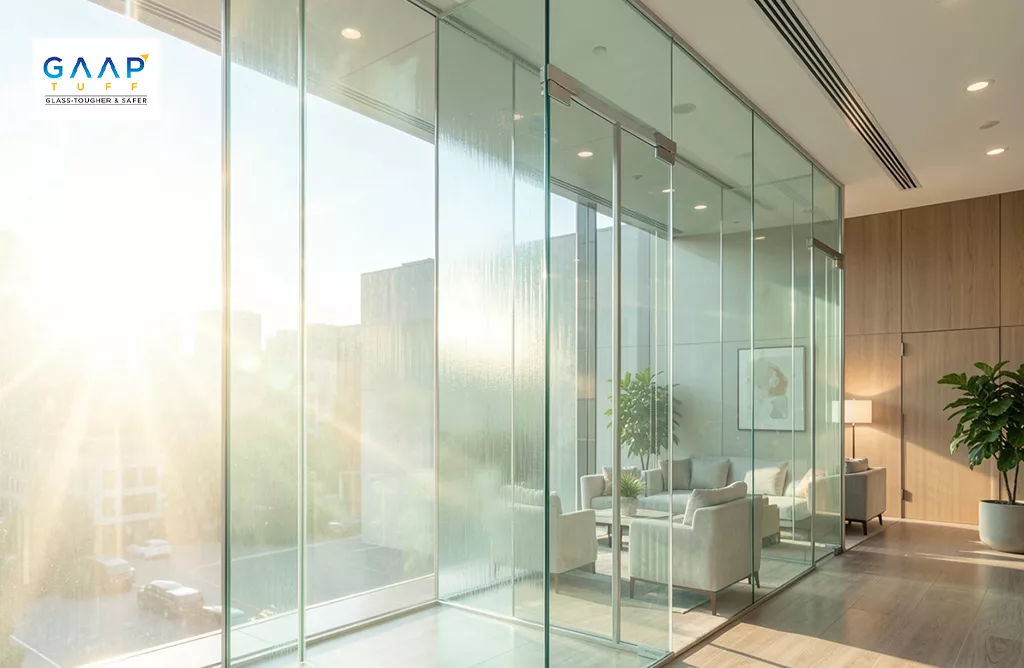 Premium Double Glazed Glass Partitions for Modern Interiors