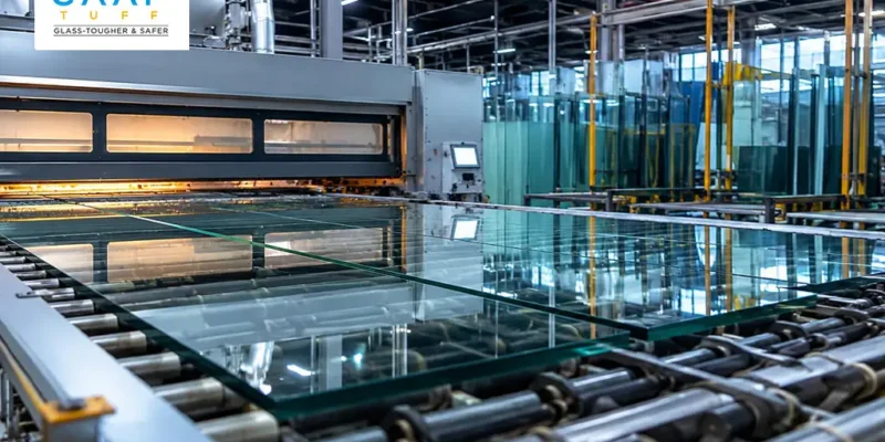 GAAP TUFF Advanced Toughened Glass Manufacturing With Automated Tempering And Precision Glass Processing