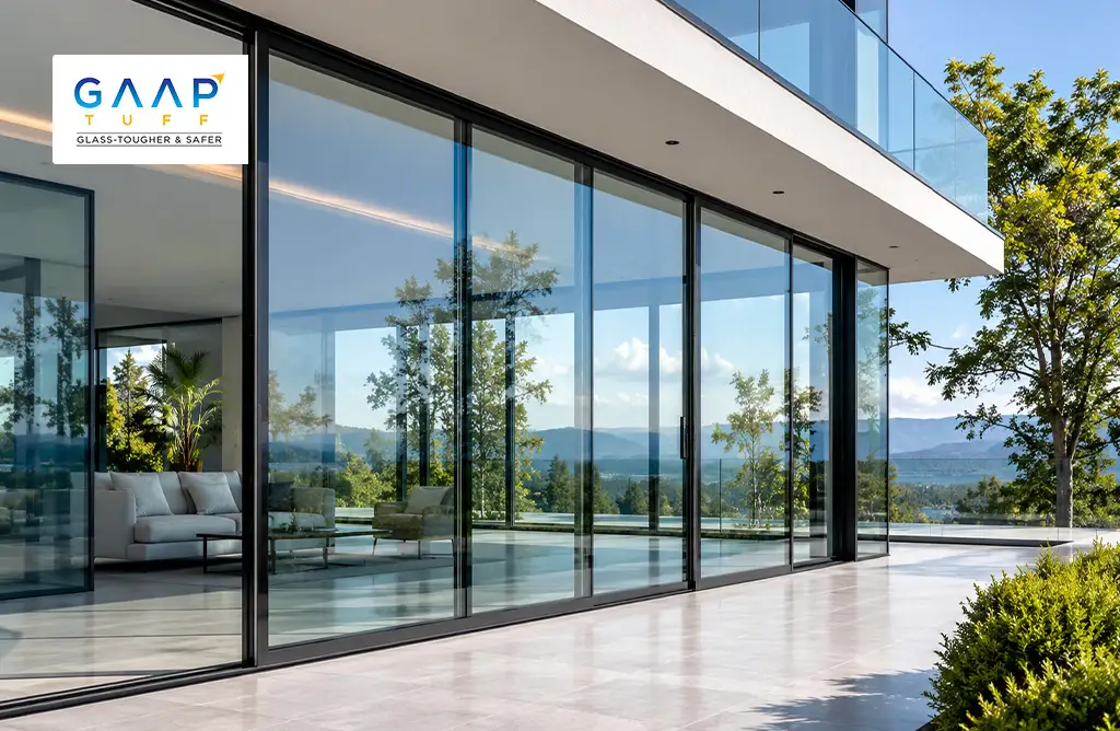 GAAP TUFF Floor to Ceiling Glass for Modern Home