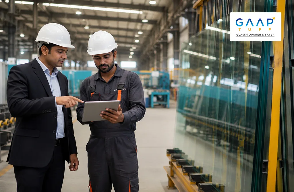 GAAP TUFF Quality Inspection at a Glass Manufacturing Facility