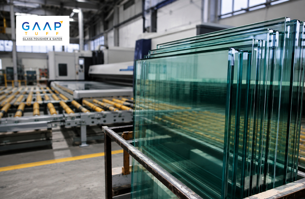GAAP TUFF toughened glass manufacturing and processing