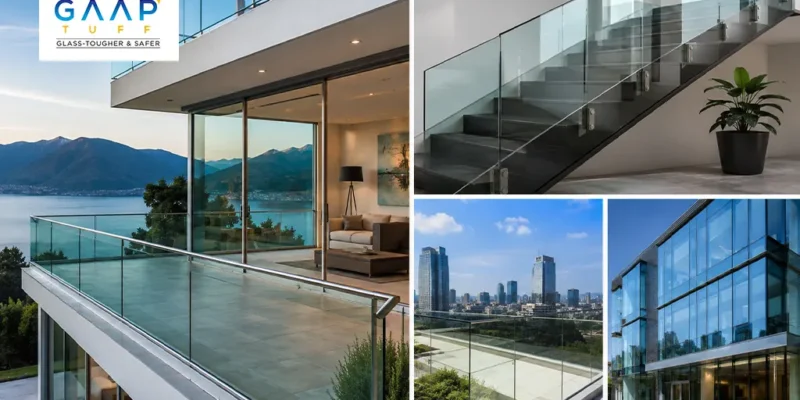 Modern Architecture Featuring Gaap Tuff Glass Systems