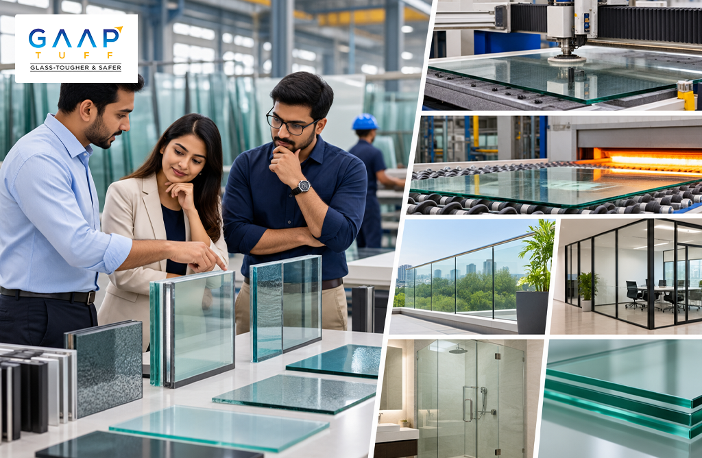 GaapTuff showcases advanced glass processing solutions, highlighting precision machinery, quality glass products and High-Performance Glass for Residential Buildings.